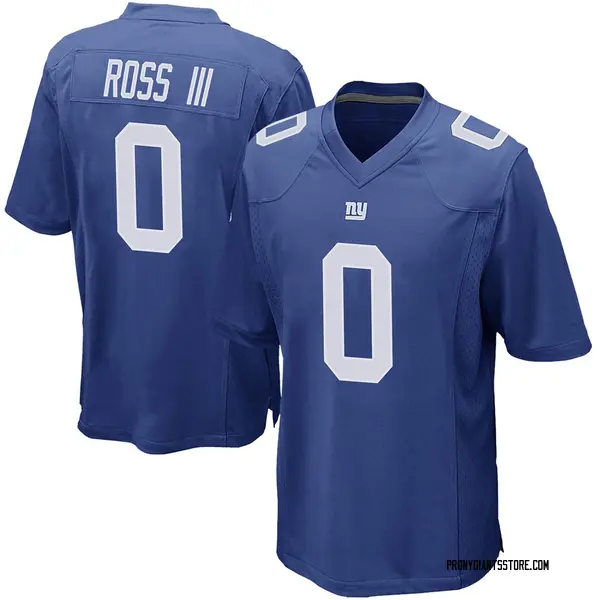 Youth John Ross III New York Giants Game Royal Team Color Jersey ...